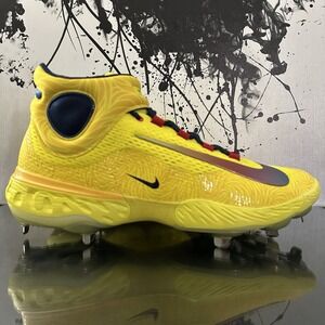 Nike Alpha Huarache Elite 4 PE Baseball Cleats Acuna Jr Men's 15 FZ3466-700 Rare